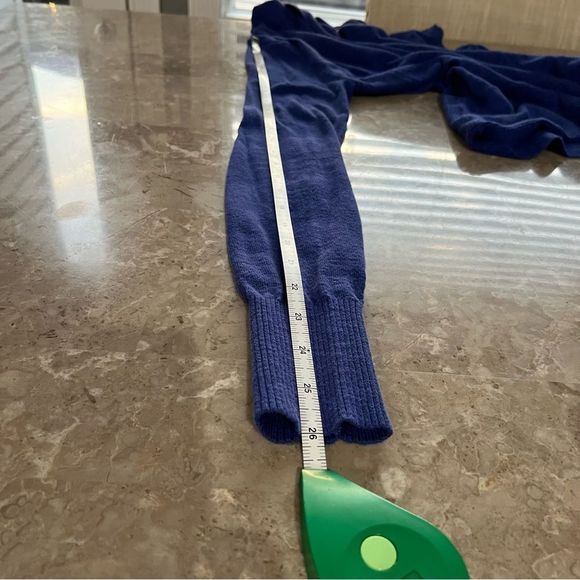 Kismet blue long sleeve open front cardigan size small - Picture 9 of 9